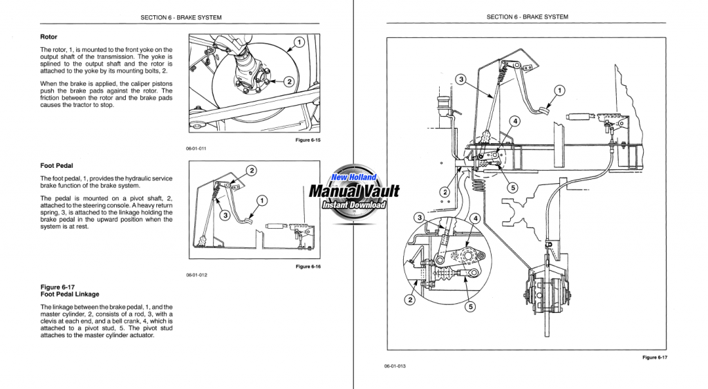 New Holland Td5030  Td5040  Td5050 Tractor Service Manual