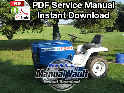 FORD LGT 100 120 125 145 165 195 LAWN GARDEN TRACTOR SERVICE REPAIR PARTS MANUAL 