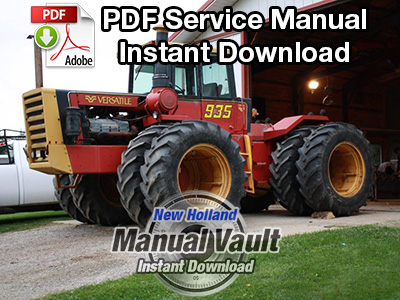 Ford Versatile 835, 855, 875, 895, 935, 950 Tractor