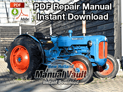 Fordson Dexta/Super Dexta Tractor Workshop Manual 