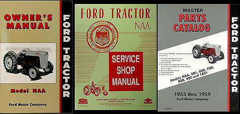 FORD NAA GOLDEN JUBILEE TRACTOR SERVICE TRAINING MANUAL ENGINE TRANSMISSION 